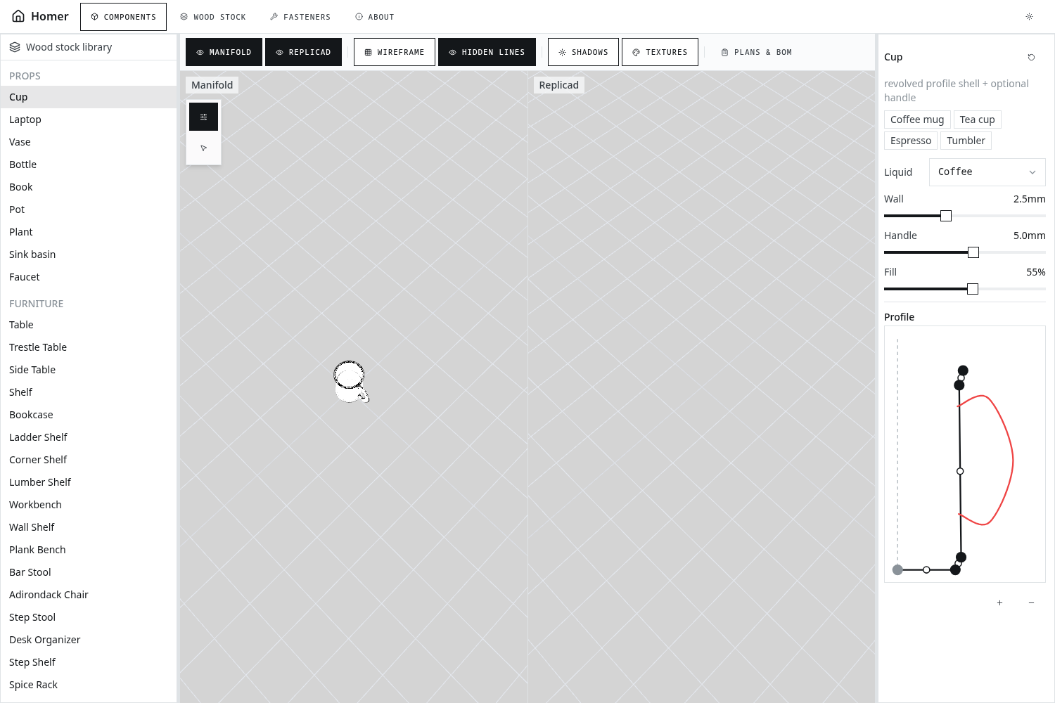 homer — application screenshot