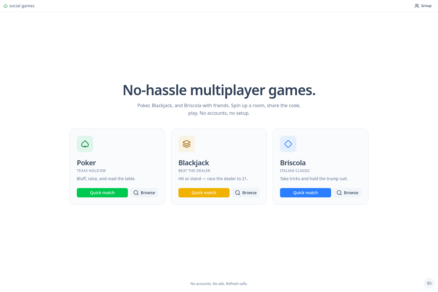 ooo-cards — application screenshot